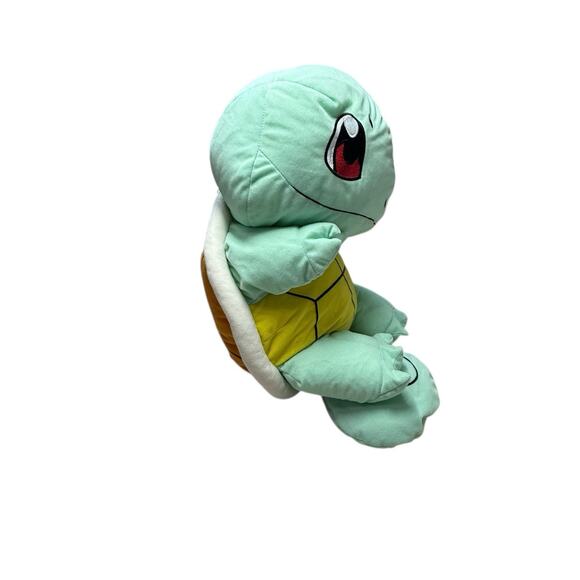 Pokemon Squirtle Large Plush Foam Bean Stuffed Animal Toy Factory Nintendo 2017 - Picture 7 of 9
